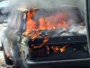 В Кременчуге сгорел автомобиль