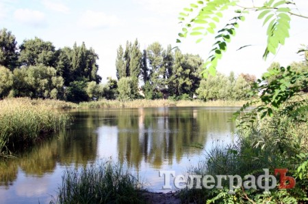 Озеро в Городском саду начнут чистить на следующей неделе