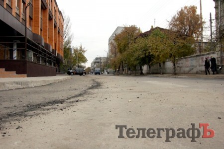  ул.Шевченко в пыли