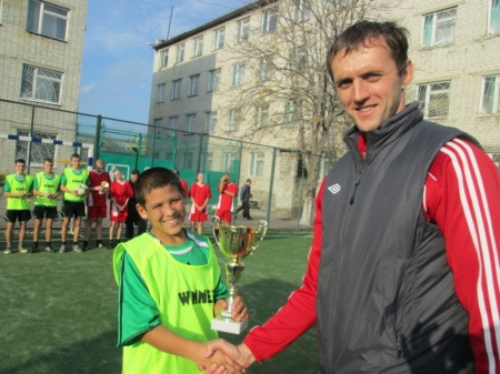 В Кременчугской колонии прошёл чемпионат по дворовому мини-футболу