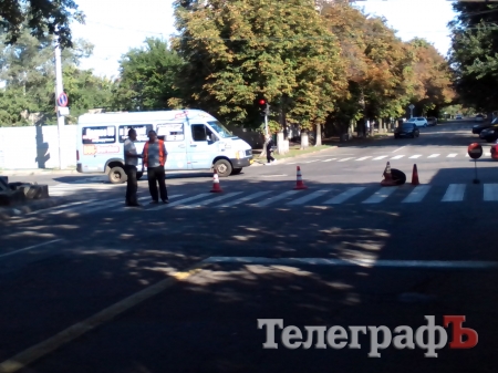 Движение на перекрестке улиц Красина и Пролетарской перекрыто