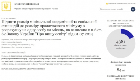 Кременчугские студенты просят кременчужан помочь поднять им стипендию