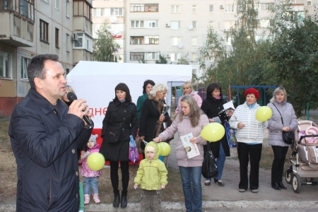 У Кременчуці відкрито ще один дитячий майданчик