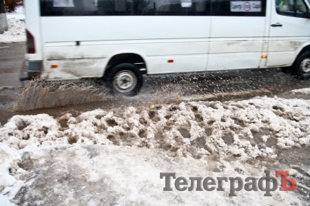 На выходных в Кременчуг вернутся снег с дождём и жёсткая гололедица