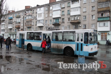 Кременчугские троллейбусы снова под угрозой "отключки"