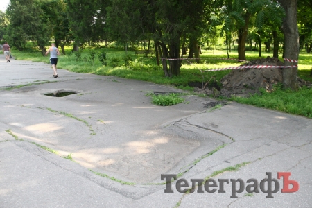 В кременчугском парке нашли остатки дома конца XIX века